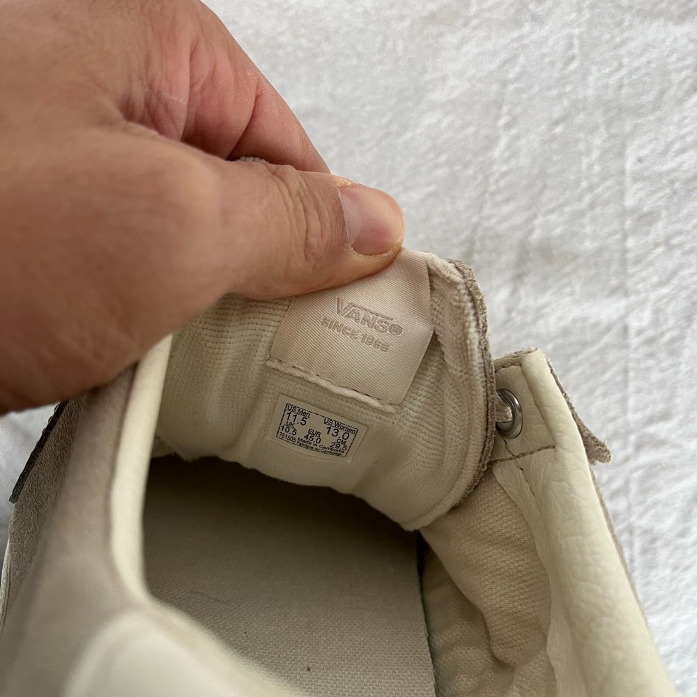 Vans Sport Low French Oak Marshmallow Men Casual Shoes - Picture 6 of 7